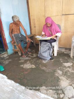 Enumeration of March 2020 Susenas Household Sample in Kramat Village, Nganjuk