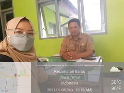 Pendataan PODES Kecamatan 2021 di Kecamatan Baron