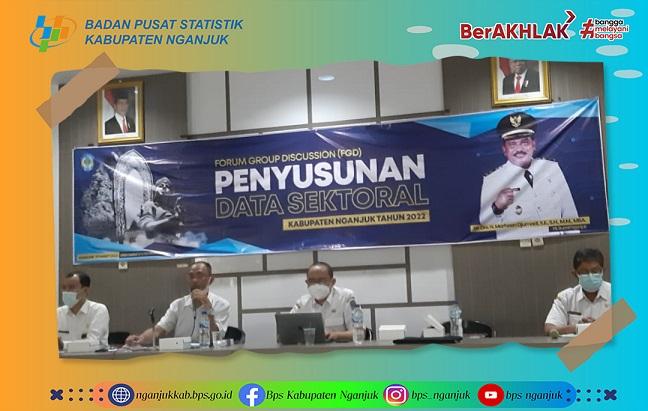 FGD Development of Sectoral Data for Nganjuk Regency 2022