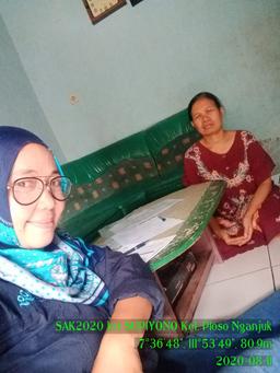 August 2020 Sakernas census in Ploso Village, Nganjuk