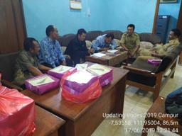 Updating PODES 2019 in Desa Campur, Gondang