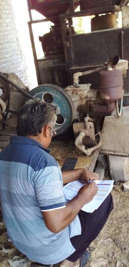 Supervision of the 2020 Rice Milling Survey in Wengkal Village, Rejoso