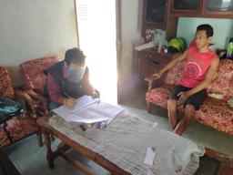 SP2020 verification in Mancon Village, Wilangan