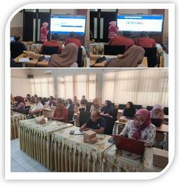 Website and Halo PST Socialization at Bappeda Nganjuk Regency