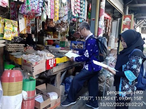 Pengawasan Harga Konsumen Pedesaan (HKD) 2020 di Pasar Sukomoro