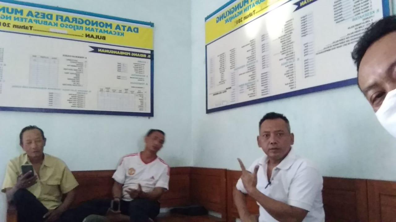 Updating PODES 2020 di Desa Mungkung, Rejoso