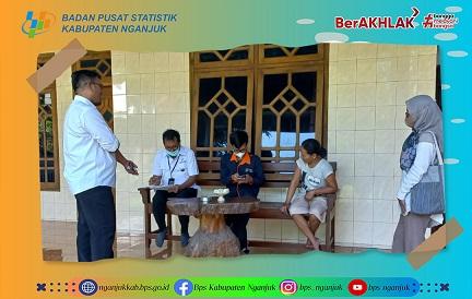 Supervision of LF SP2020 Enumeration by BPS East Java Province