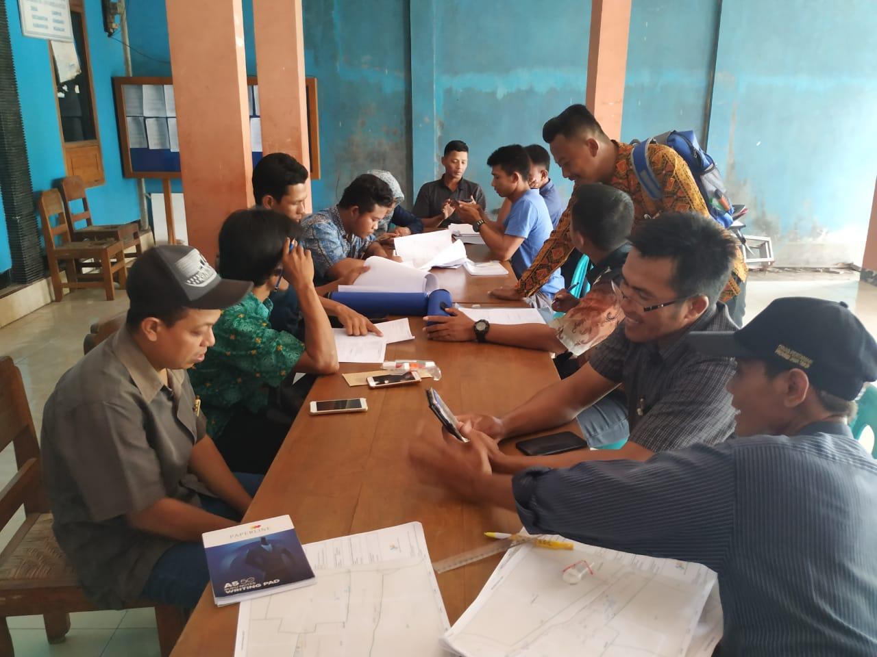 Supervisi Pemetaan 2019 di Kecamatan Gondang