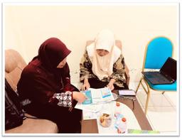 Website socialization to Nganjuk Community Health Center