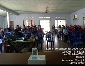 Meeting of Koseka and PS SP2020 in Berbek District