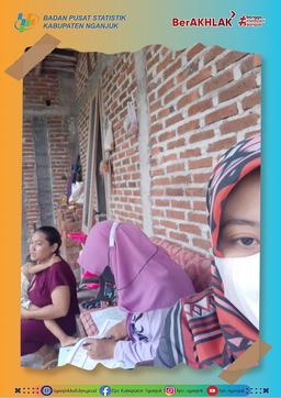 Supervision of the 2022 MKP Susenas Enumeration in Ngumpul Village, Bagor