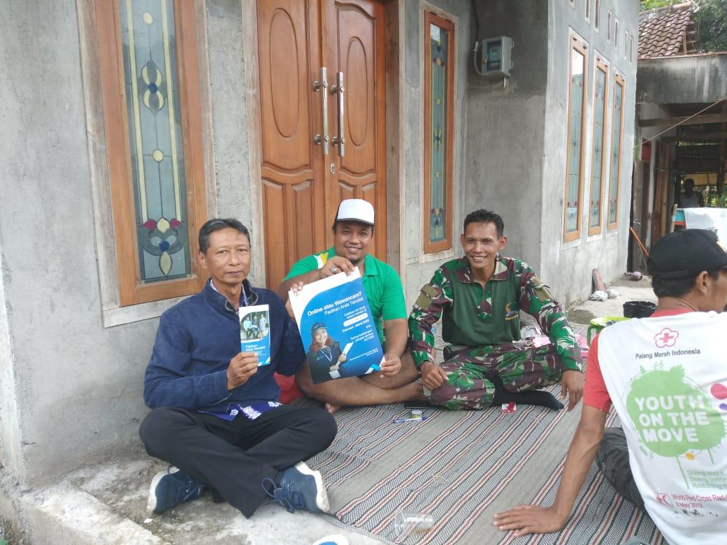 Sosialisasi SP 2020 di Desa Jambi, Baron