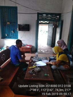 Updating Susenas Maret 2019 di Desa Kalianyar, Ngronggot 010B