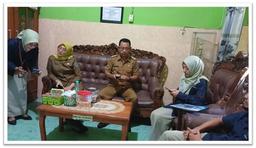 Website socialization to Kramat Nganjuk Village Officials