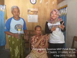 Supervision of Susenas September 2019 in Petak Village, Bagor