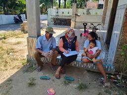 SP2020 verification in Baron Village, Timur Baron Hamlet, Baron