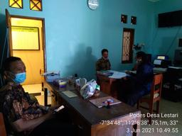 2021 Village PODES data collection in Lestari Village, Patianrowo