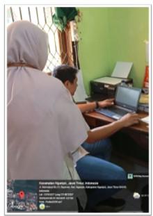 Sosialisasi Website ke Perangkat Kecamatan Nganjuk