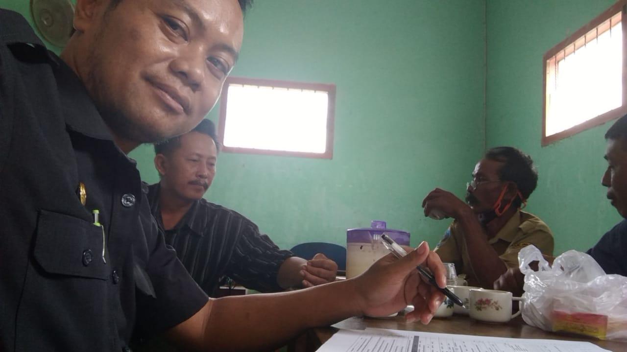 Updating PODES 2020 in Ngangkat Village, Rejoso