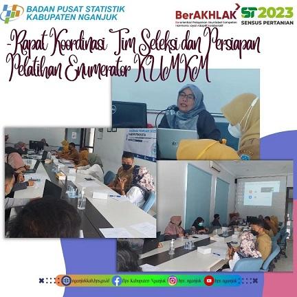 Rapat Koordinasi Tim Seleksi dan Persiapan Pelatihan Enumerator Koperasi UMKM 