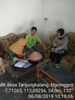 Pengawasan IMK Tahunan 2019 di Desa Tanjungkalang, Ngronggot