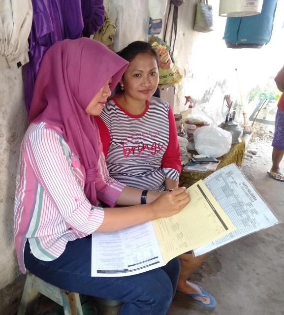 Enumeration of 2019 Annual Sakernas Household Samples in the Village of Sumberkilay, Krajan Hamlet, 