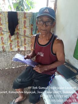 March 2021 Susenas Census in Gejagan Village, Loceret