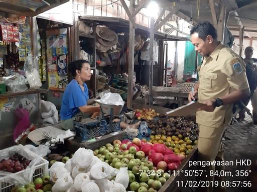 Pengawasan Survei Harga Konsumen Perdesaan (HKD) di Pasar Bagor