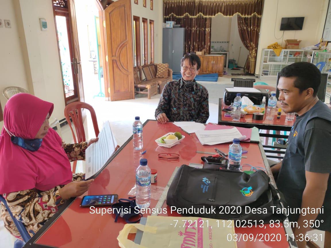 Supervisi SP2020 di Desa Tanjungtani, Prambon