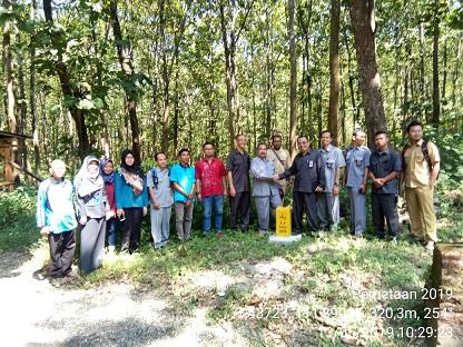 Pengecekan Batas Wilayah Rejoso, Nganjuk dengan Bojonegoro