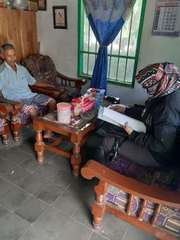 Supervision of the August 2020 Sakernas Enumeration in Jekek Village, Baron