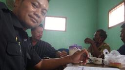 Updating PODES 2020 in Ngangkat Village, Rejoso