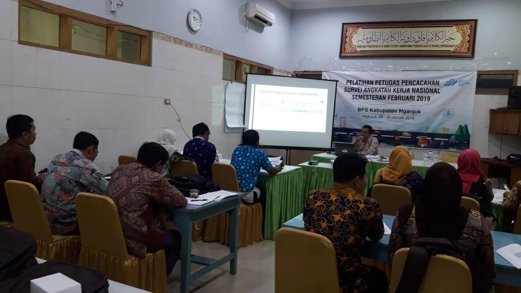 Field Staff Training for Semester National Labor Force Survey (February 2019)