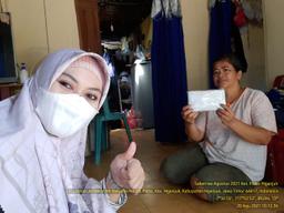 Enumeration of Sakernas August 2021 in Ploso Village, Nganjuk