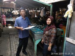  Consumer Price Survey (HK 1.2) at Wage Nganjuk Market