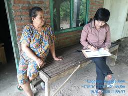 Supervision of Updating Susenas in March 2020 in Jaan Village, Gondang