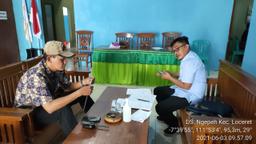 2021 Village PODES data collection in Ngepeh Village, Loceret