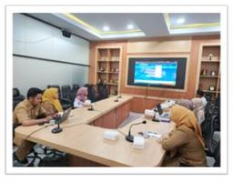 Website Socialization at the Regional Secretariat of Nganjuk Regency