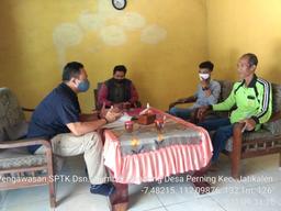 Supervision of SPTK 2021 in Perning Village, Jatikalen