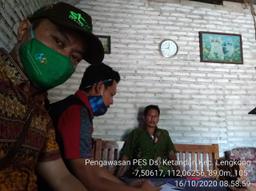 Supervision of PES SP2020 in Ketandan Village, Lengkong