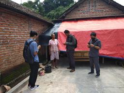 Supervision of PES SP2020 Reconciliation in Sambiroto Village, Baron by BPS Jawa Timur Province