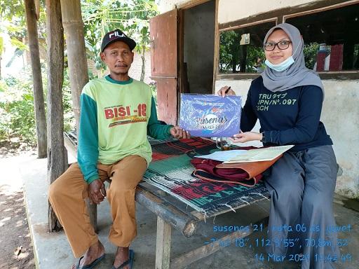 March 2021 Susenas Census in Juwet Village, Ngronggot