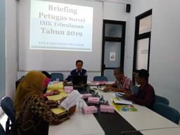 Briefing Petugas Survei IMK Triwulanan 2019