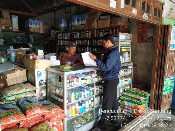 Survei Harga Perdesaan (HD) di Pasar Gondang