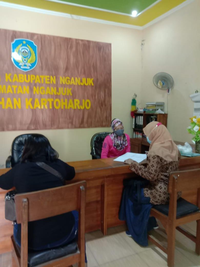 Monitoring of 2021 Village PODES Data Collection in Kartoharjo Village, Nganjuk