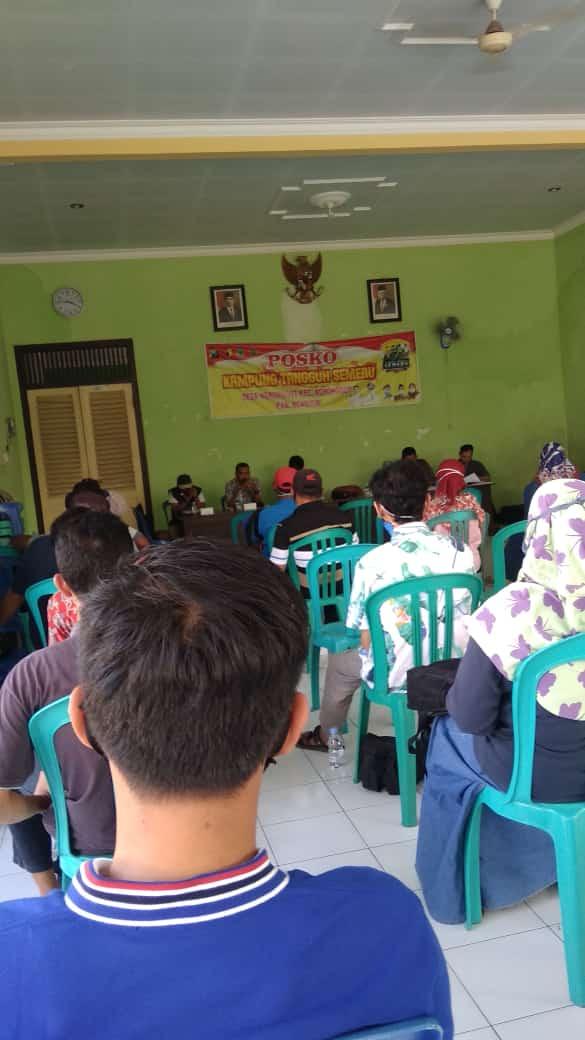 Pertemuan Koseka dan PS SP2020 di Kecamatan Ngronggot 