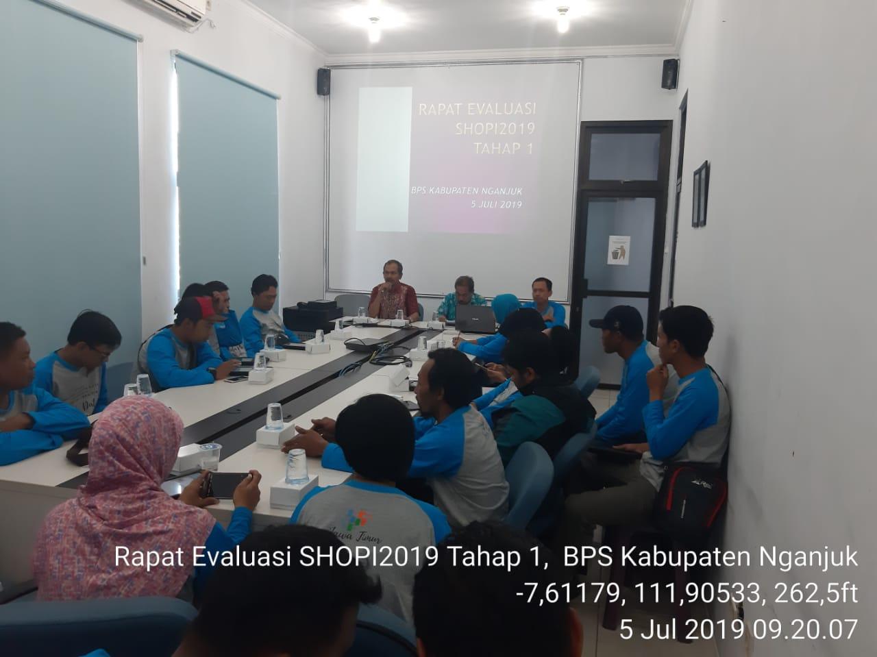 Rapat Evaluasi SHOPI 2019 Tahap I