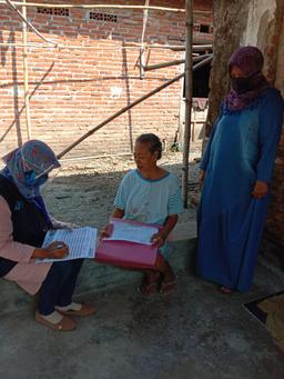 SP2020 verification in Kemlokolegi Village, Baron