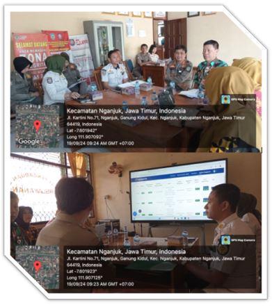 Sectoral Statistics Development of the Civil Service Police Unit of Nganjuk Regency