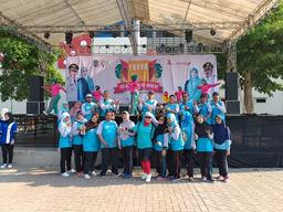 Joint Gymnastics at GOR, Nganjuk